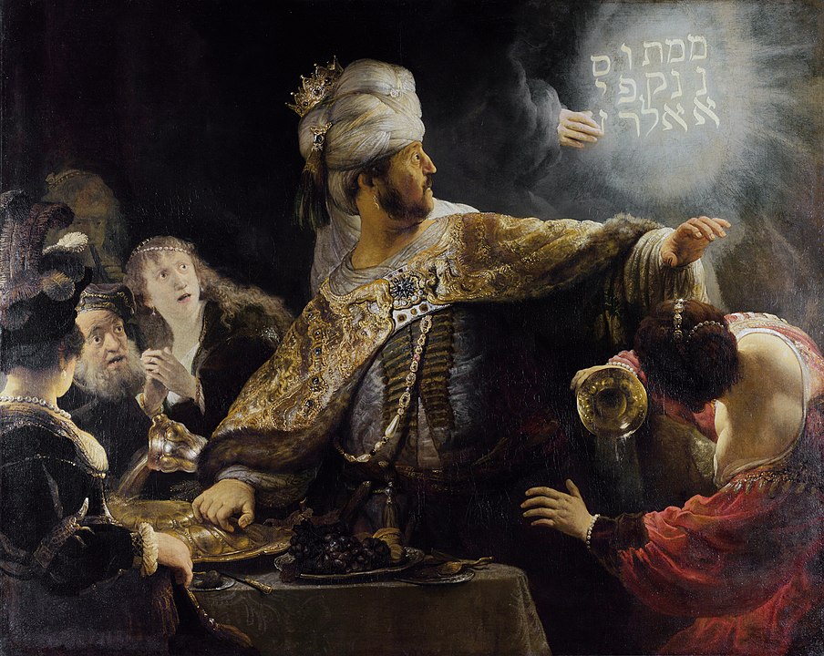 Rembrandt, Belshazzar&rsquo;s Feast